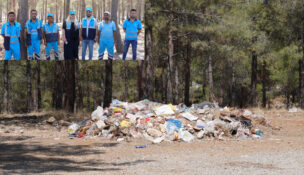 DULKADİROĞLU BELEDİYESİ’NDEN ORMANLIK ALANDA KAPSAMLI ÇEVRE TEMİZLİĞİ