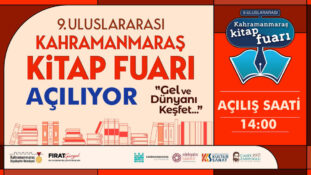 9. Uluslararası Kahramanmaraş Kitap Fuarı Yarın Misafirlerine Kapılarını Açıyor