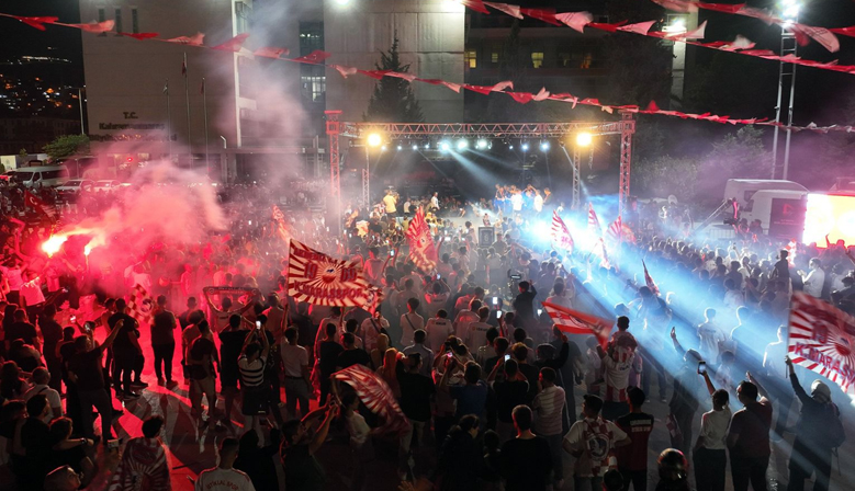 Kahramanmaraş’ı Şampiyonluk Coşkusu Sardı