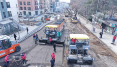 Asfalt Sırası Zübeyde Hanım Bulvarı’nda